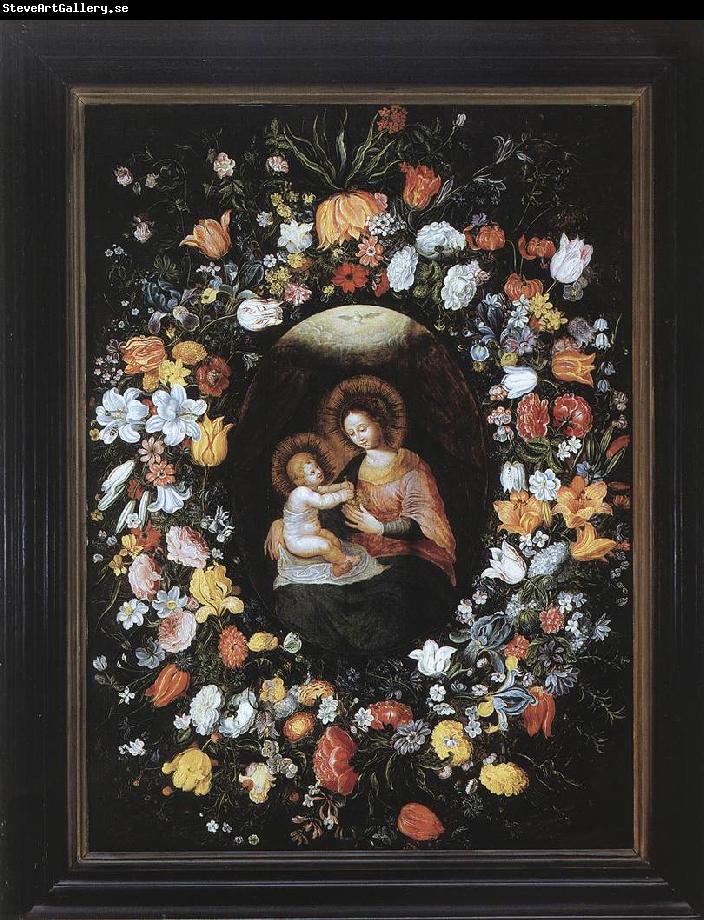 BRUEGHEL, Ambrosius Holy Virgin and Child